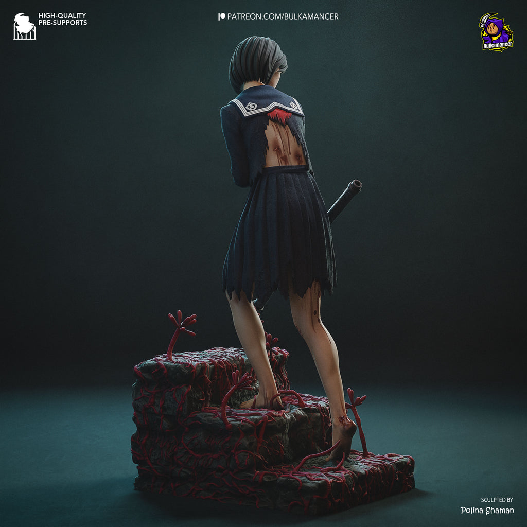 Bulkamancer Sculpts Not Yet Dead 216mm 1/8TH Statue Unpainted