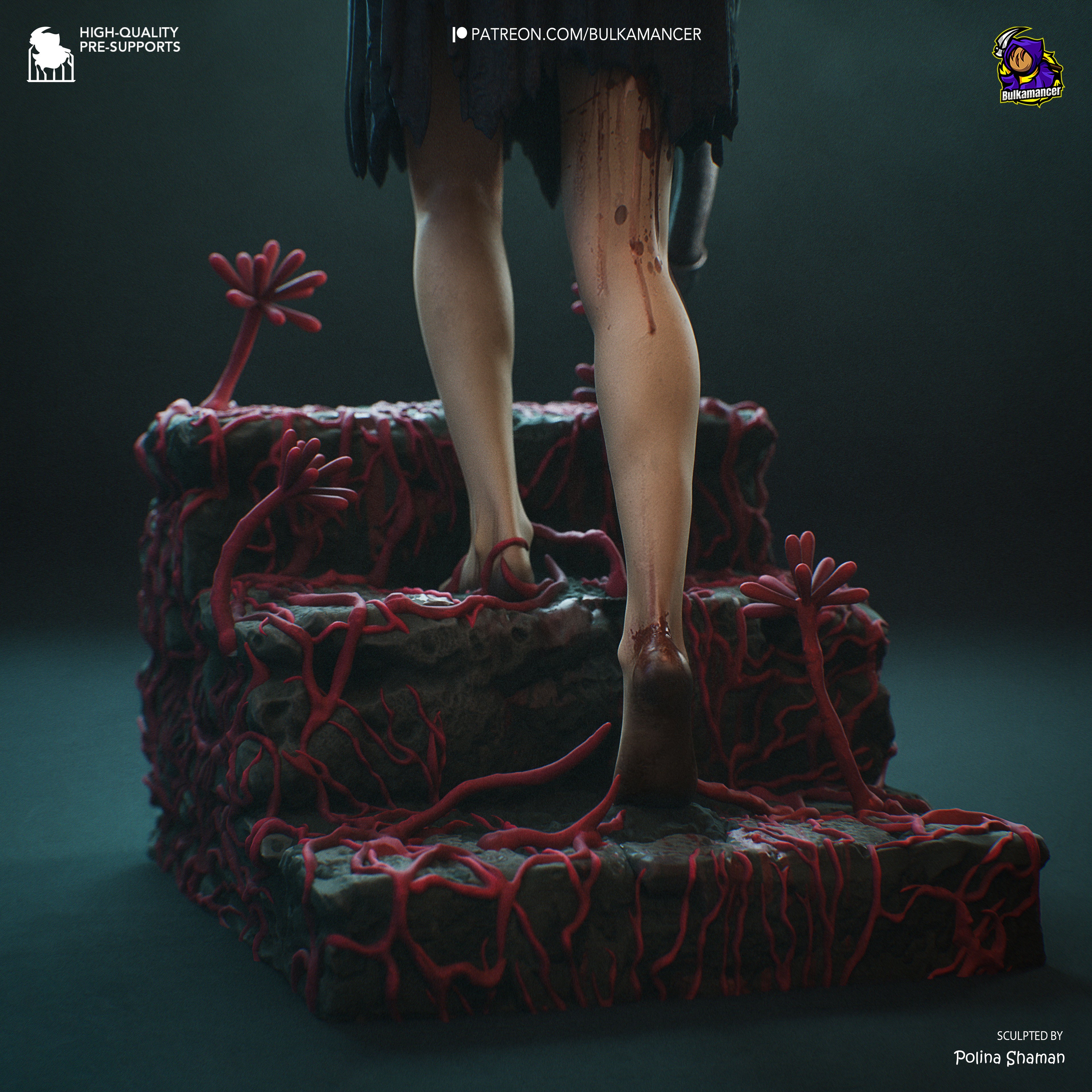 Bulkamancer Sculpts Not Yet Dead 216mm 1/8TH Statue Unpainted