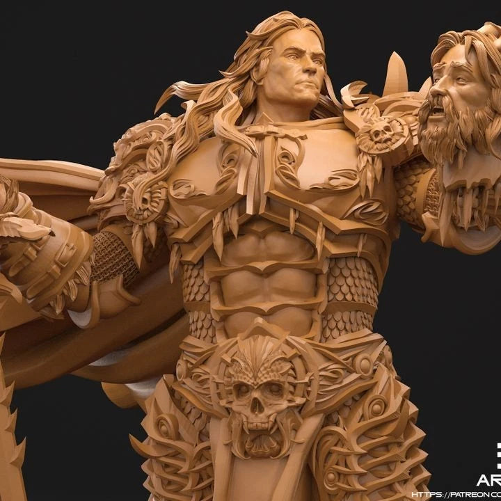 3dArtGuy- Betrayer King 32mm Miniature