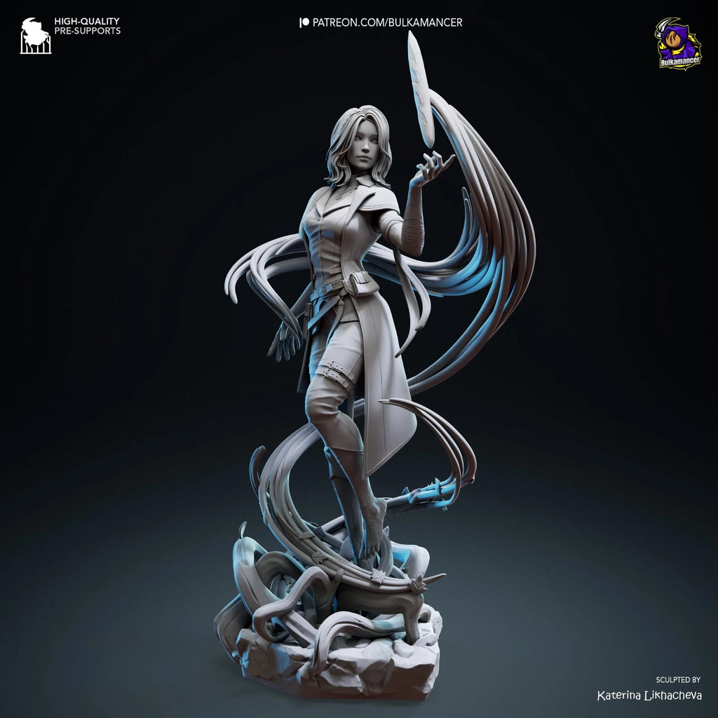 Bulkamancer Sculpts  Lune Clair Obscur: Expedition 33 1/8TH Statue Unpainted