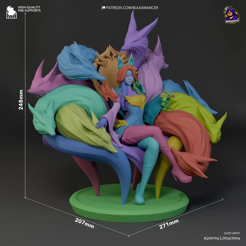 Bulkamancer Sculpts Ahri League Of Legends  1/8TH Statue