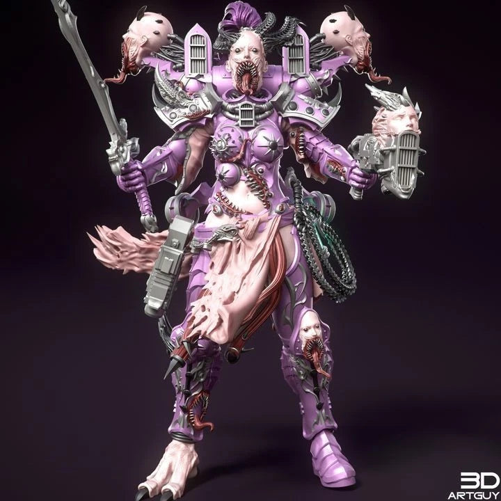 3dArtGuy- Noisy Warriors x5 40mm Miniature