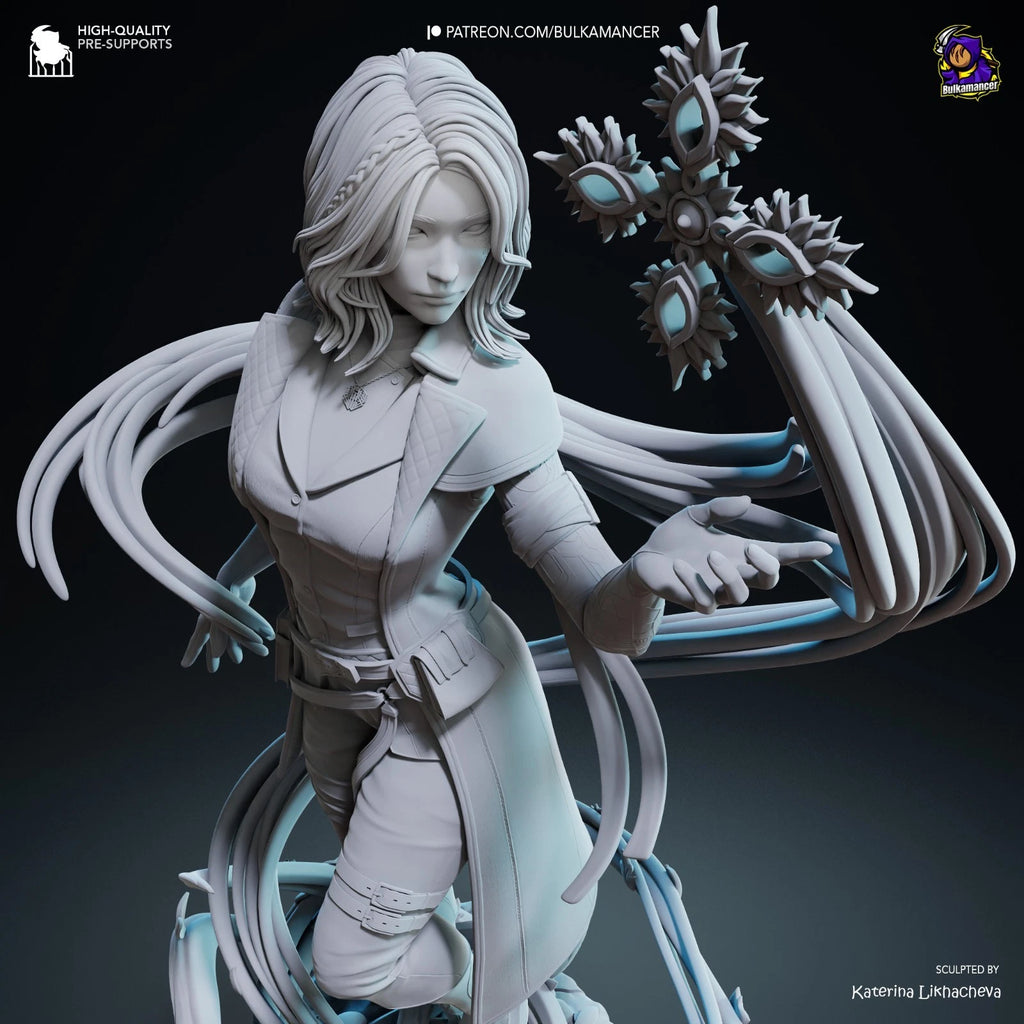 Bulkamancer Sculpts  Lune Clair Obscur: Expedition 33 1/8TH Statue Unpainted