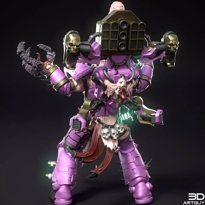 3dArtGuy- Noisy Warriors x5 40mm Miniature