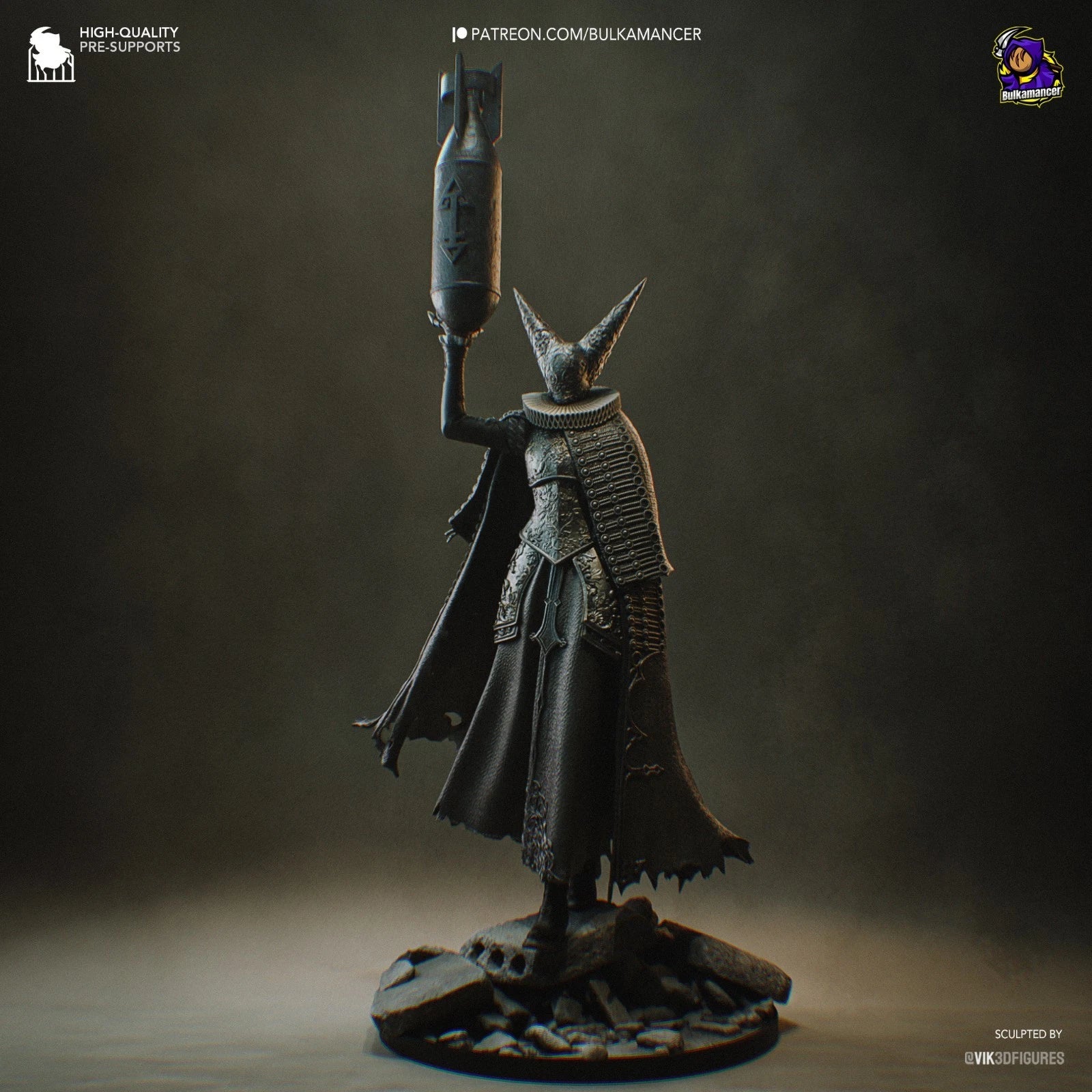 Bulkamancer Sculpts Bomb Witch 1/8TH Statue Unpainted