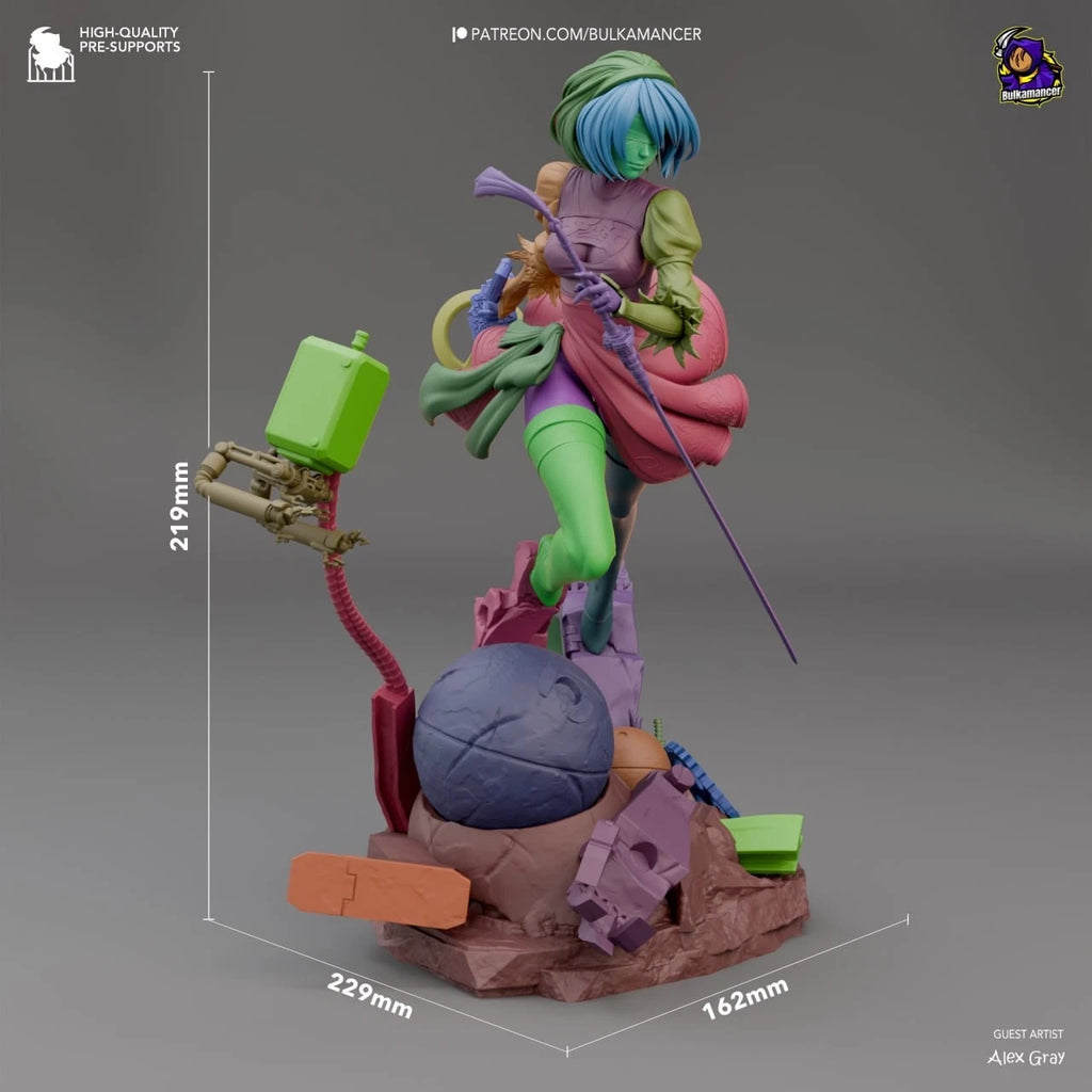 Bulkamancer Sculpts 2B 1/8TH Statue Unpainted