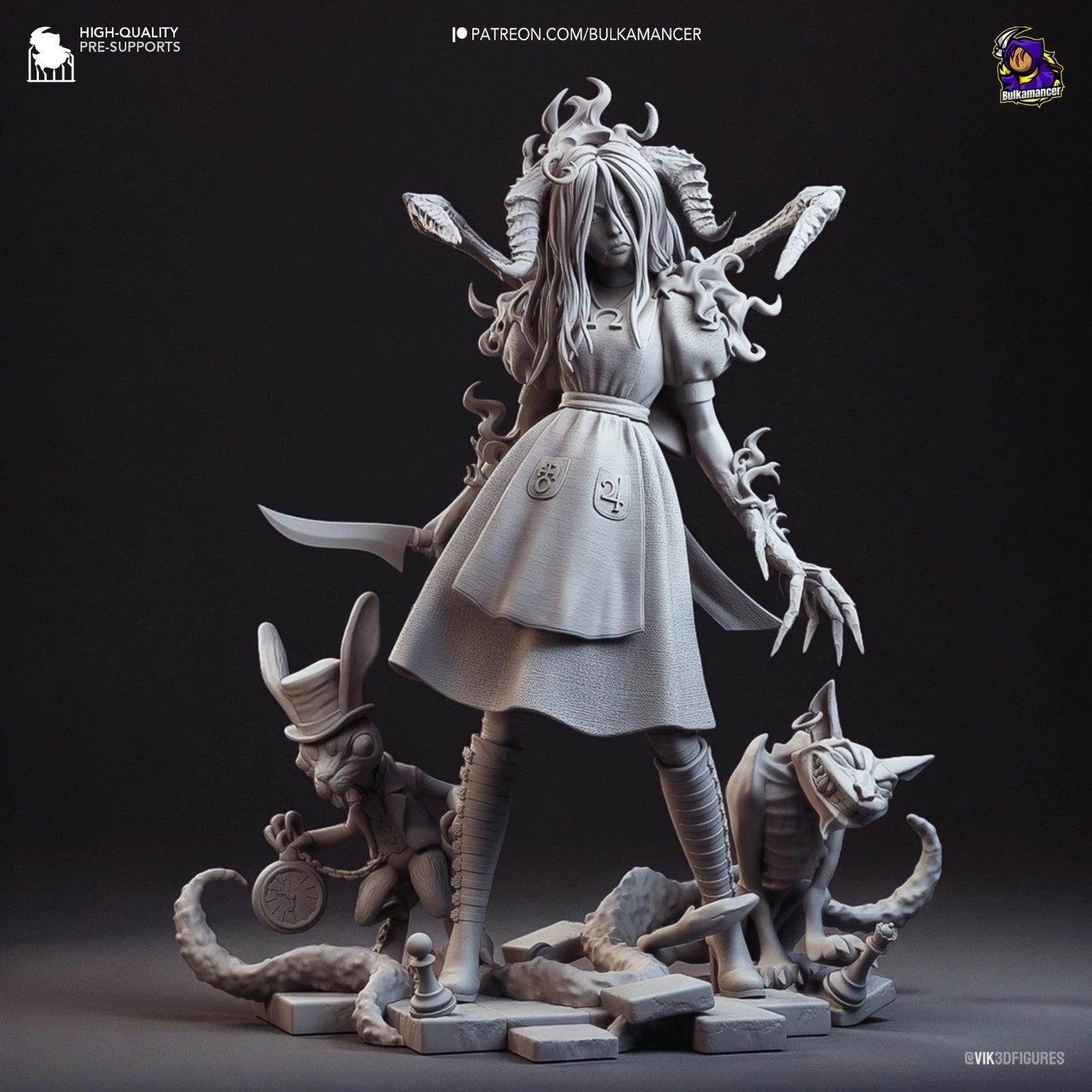 Bulkamancer Sculpts American Mcgee Alice 1/8TH Statue