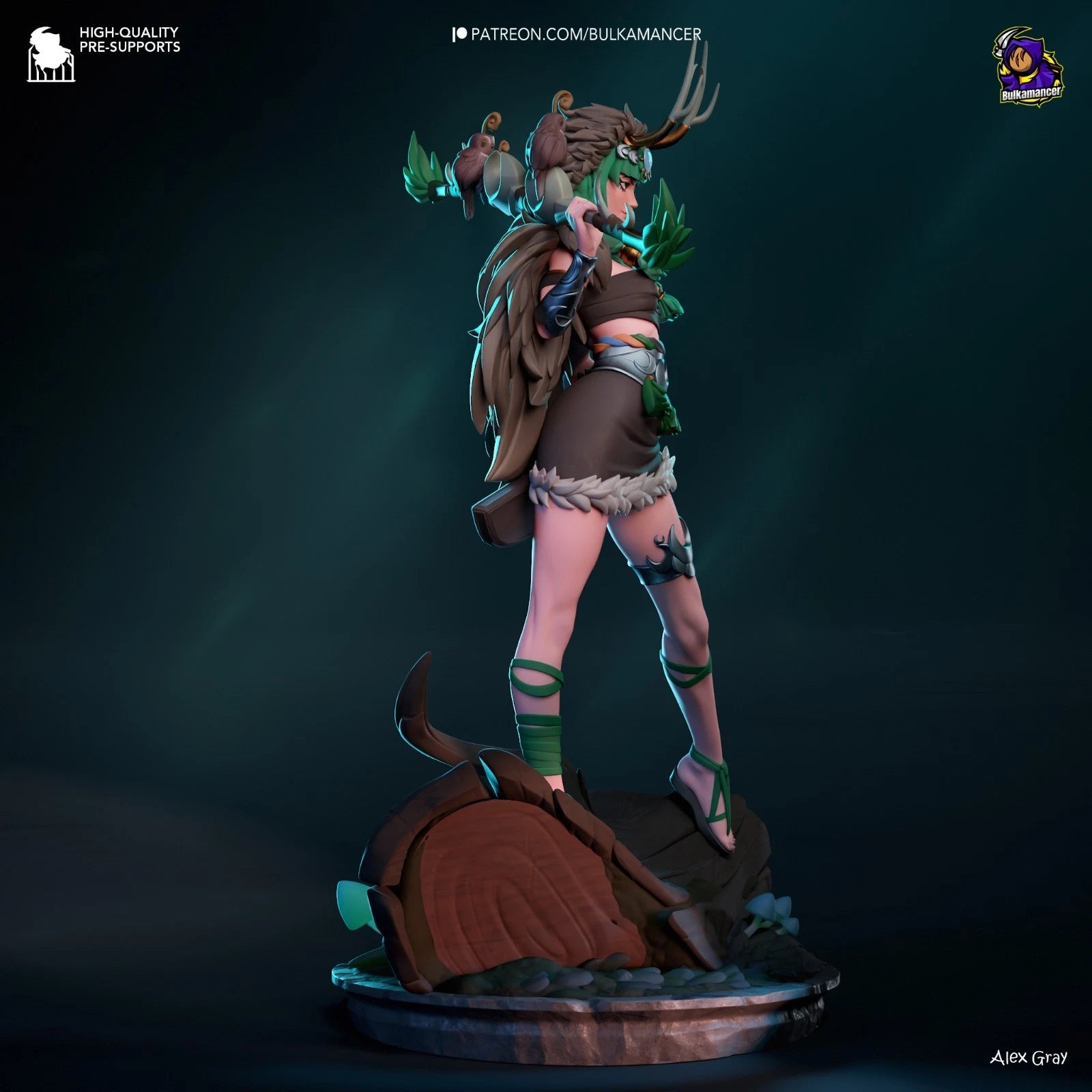 Bulkamancer Sculpts Artemis Hades  1/8TH Statue