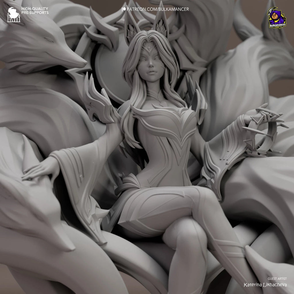 Bulkamancer Sculpts Ahri League Of Legends  1/8TH Statue