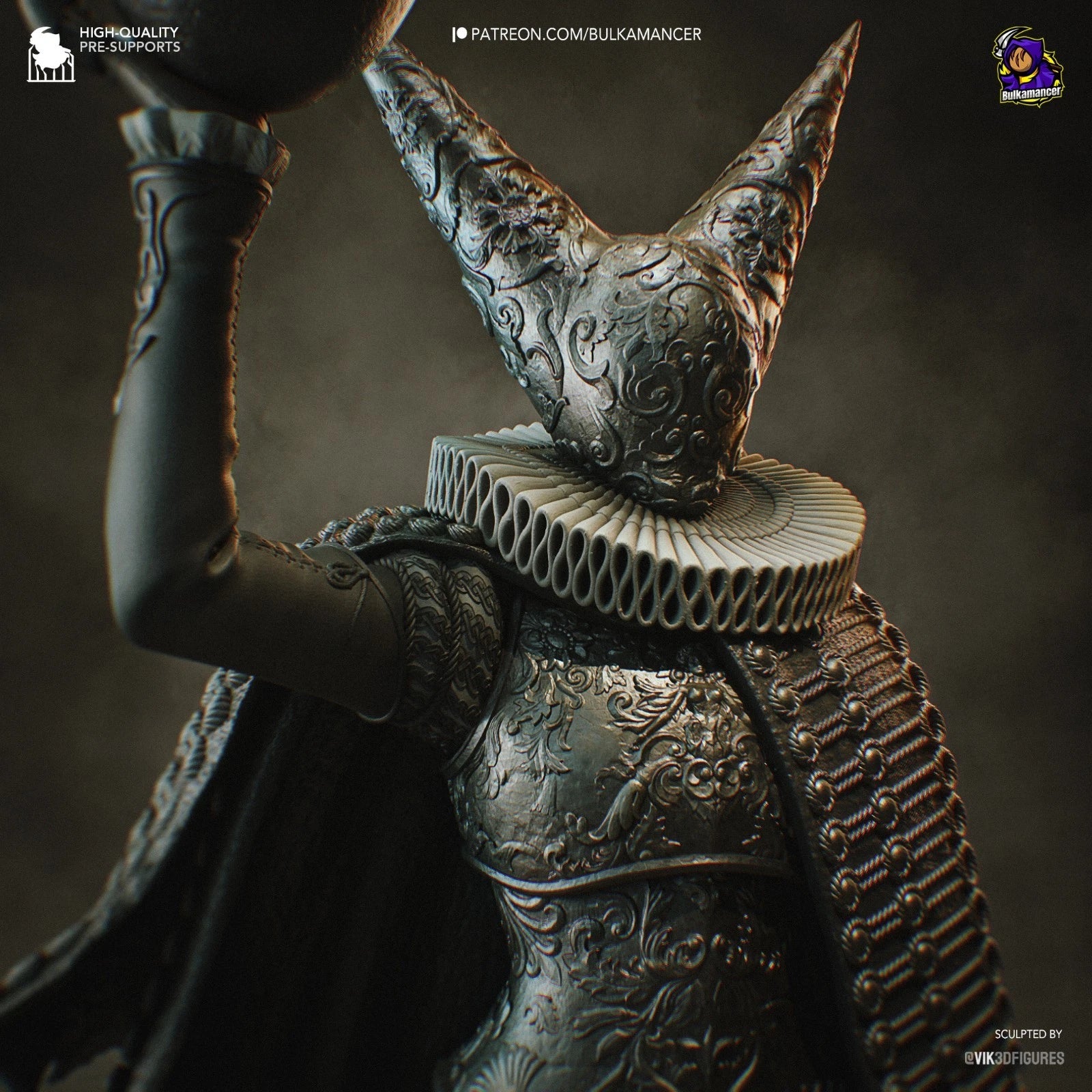 Bulkamancer Sculpts Bomb Witch 1/8TH Statue Unpainted