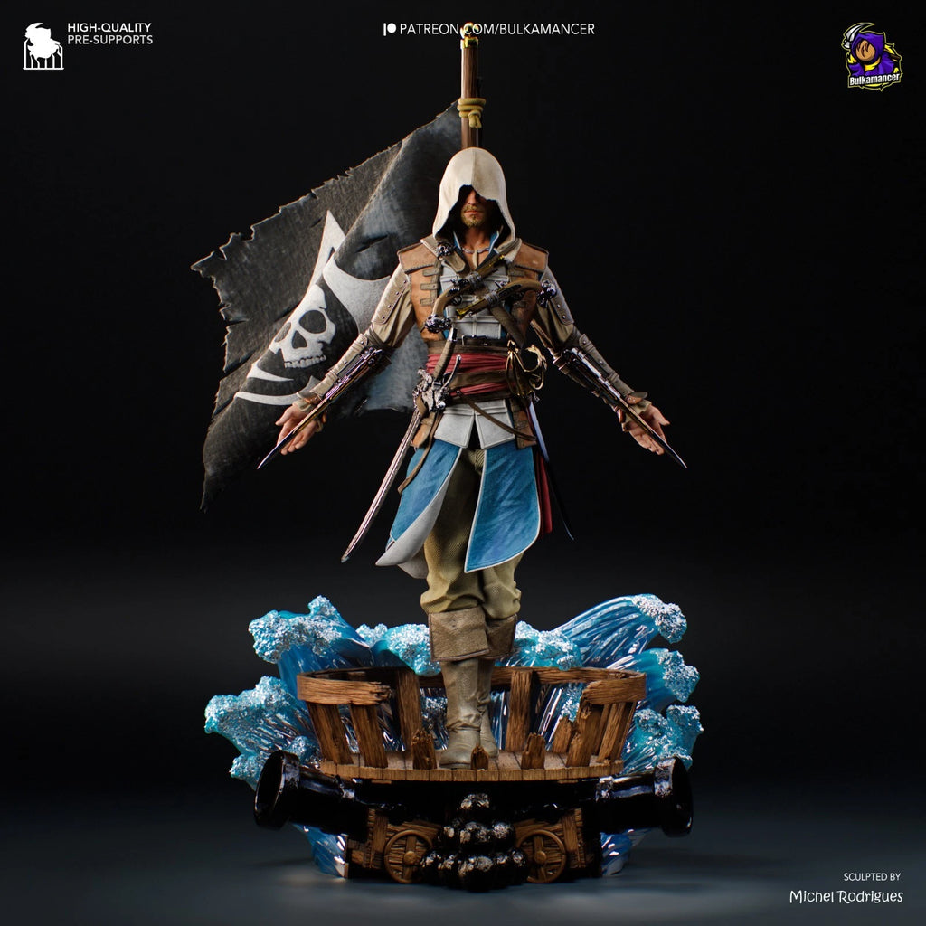 Bulkamancer Edward Assassins Creed  1/8TH Statue