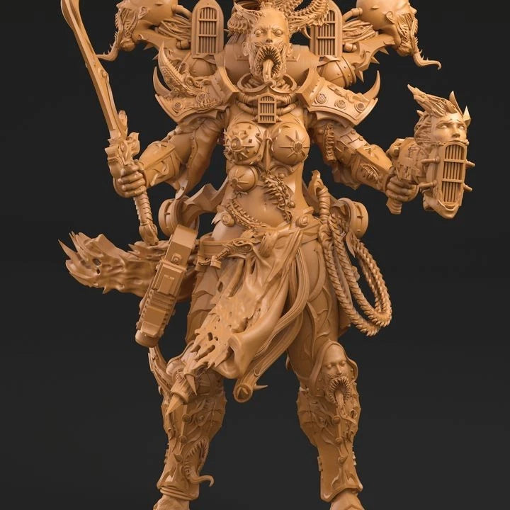 3dArtGuy- Noisy Warriors x5 40mm Miniature