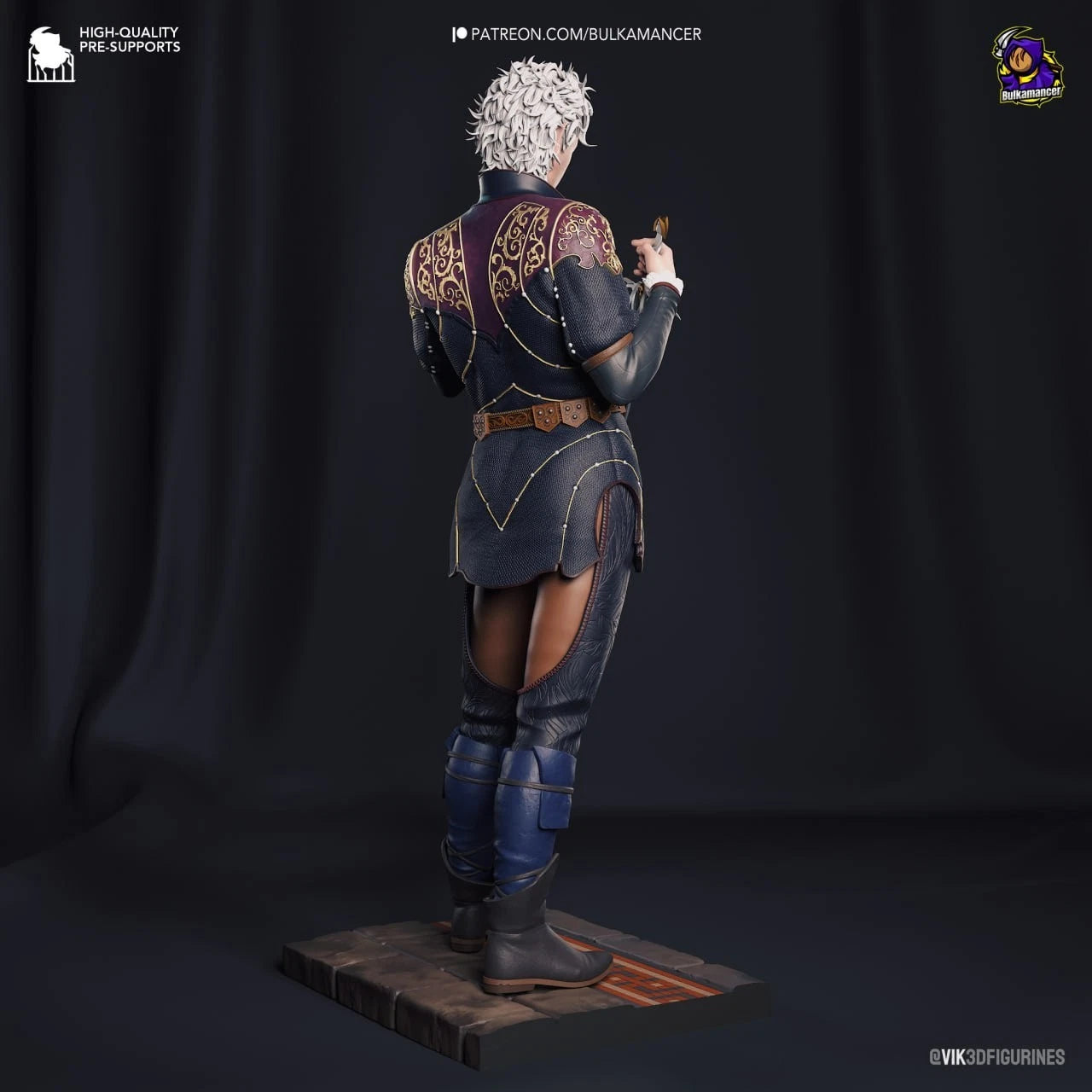 Bulkamancer Sculpts Astarion  1/8TH Statue Unpainted