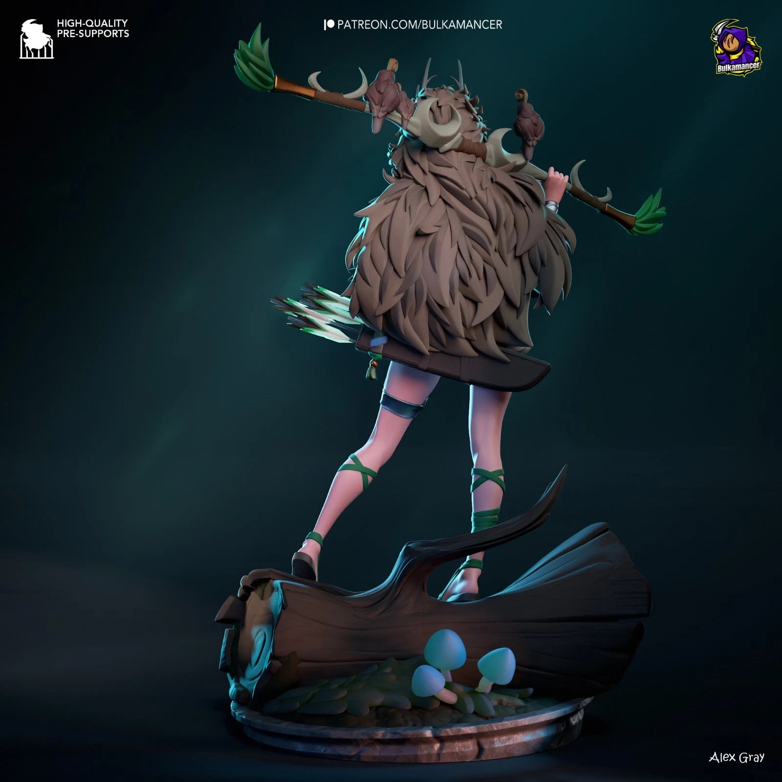 Bulkamancer Sculpts Artemis Hades  1/8TH Statue