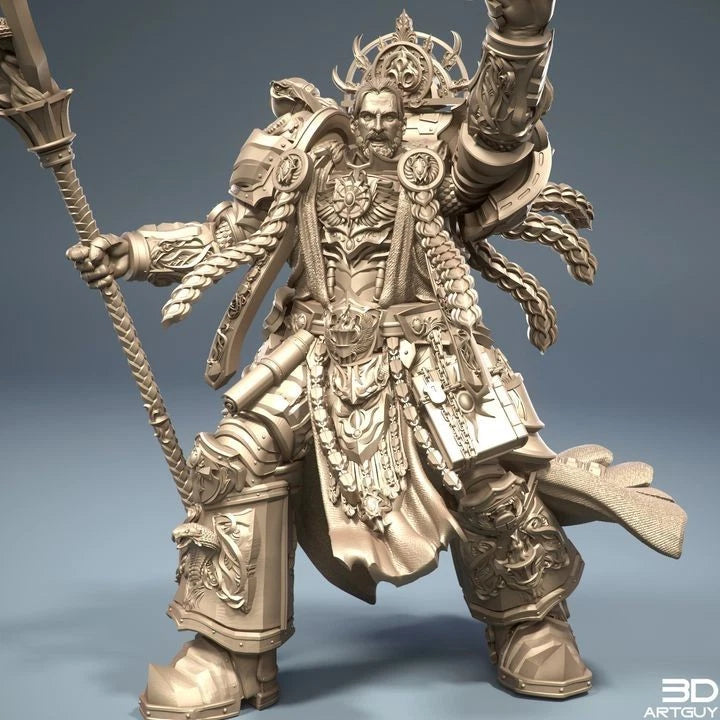 3dArtGuy- Sorcerer 40mm Miniature