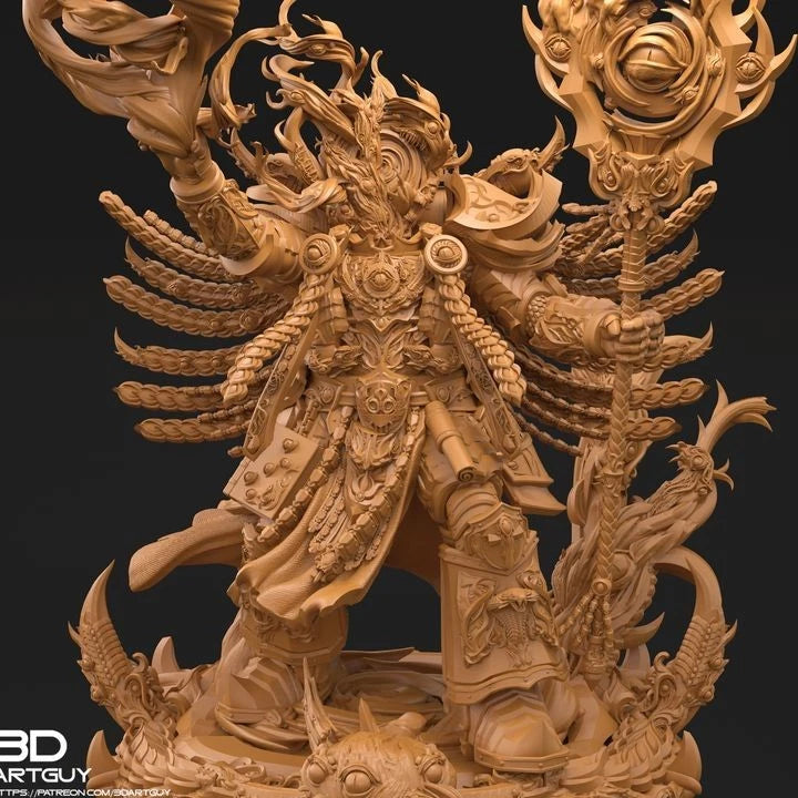 3dArtGuy- Sorcerer Supreme 40mm Miniature