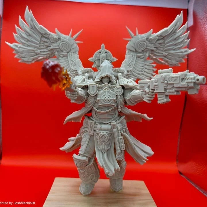 3dArtGuy- Cowled Angel 40mm Miniature