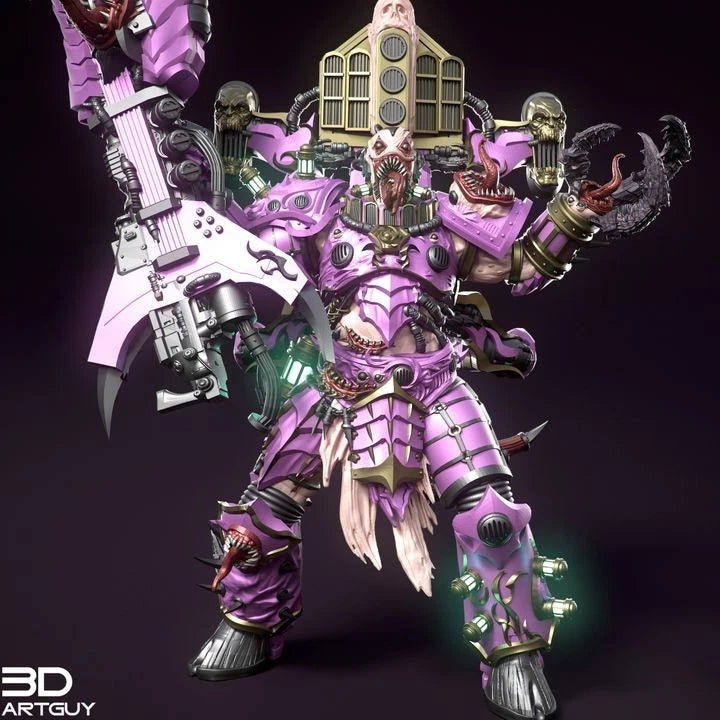 3dArtGuy- Noisy Warriors x5 40mm Miniature