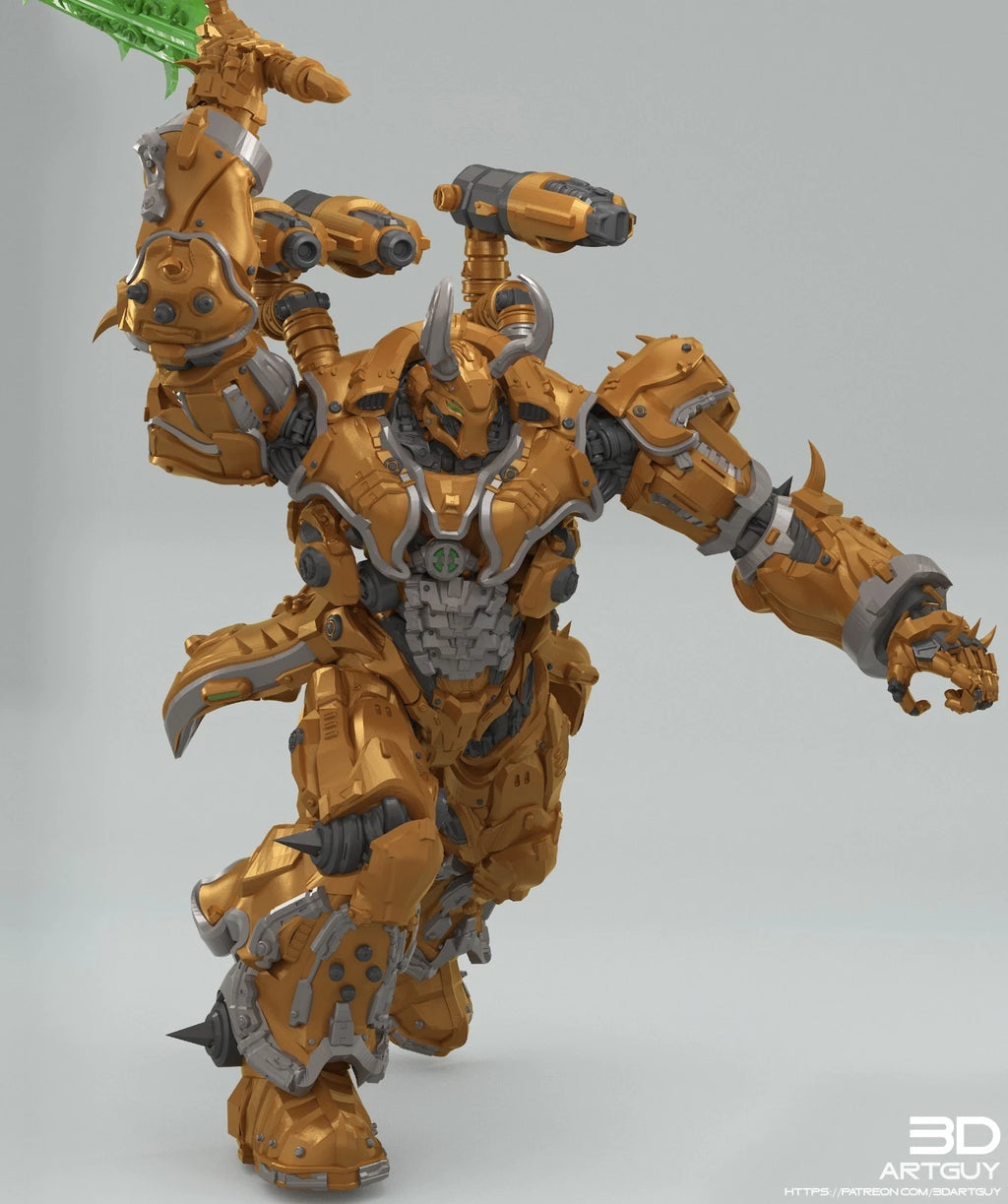 3dArtGuy- Monster Mech Set 50mm