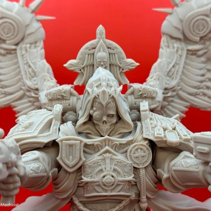 3dArtGuy- Cowled Angel 40mm Miniature