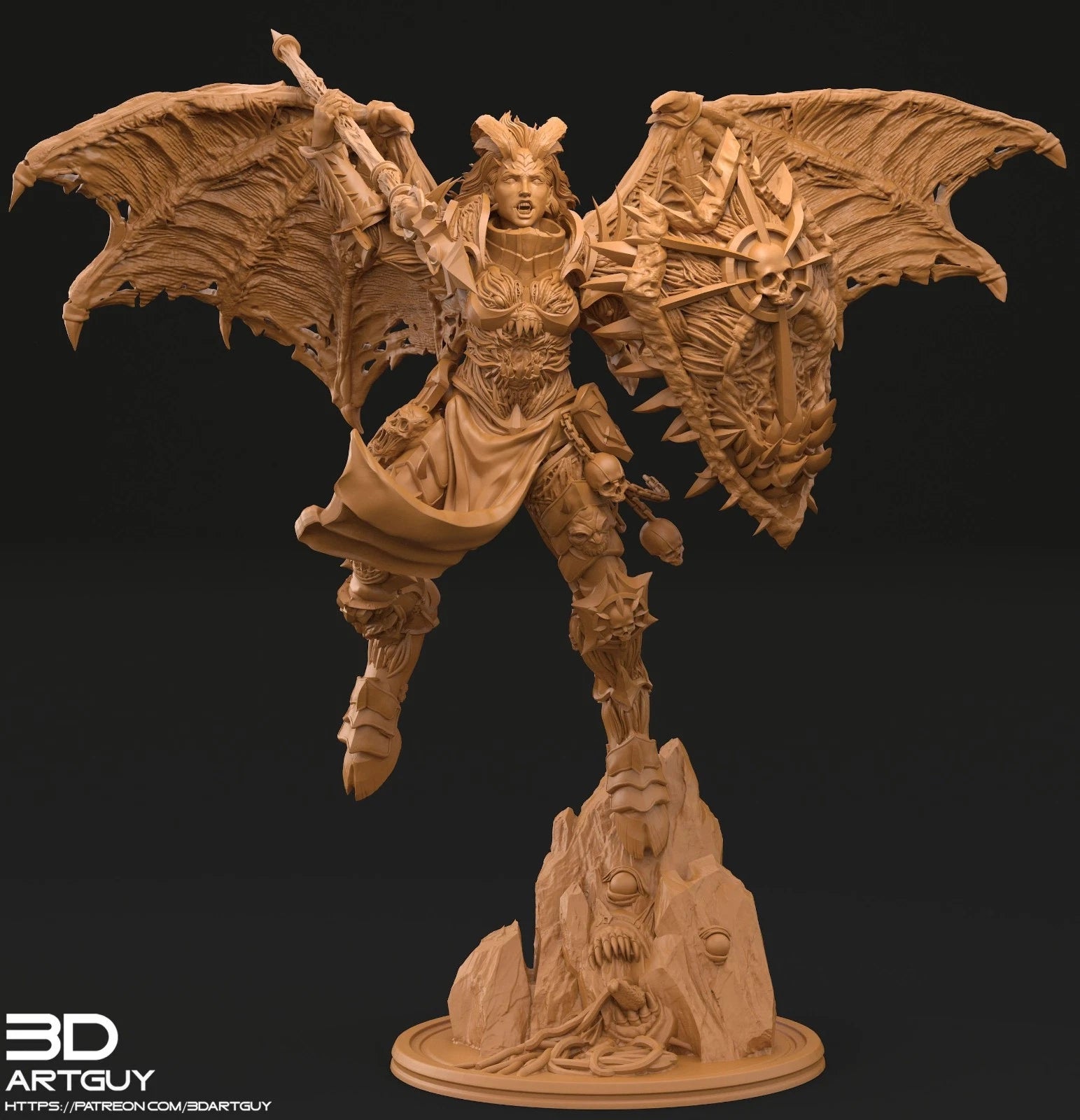 3dArtGuy- Rage Demon 50mm