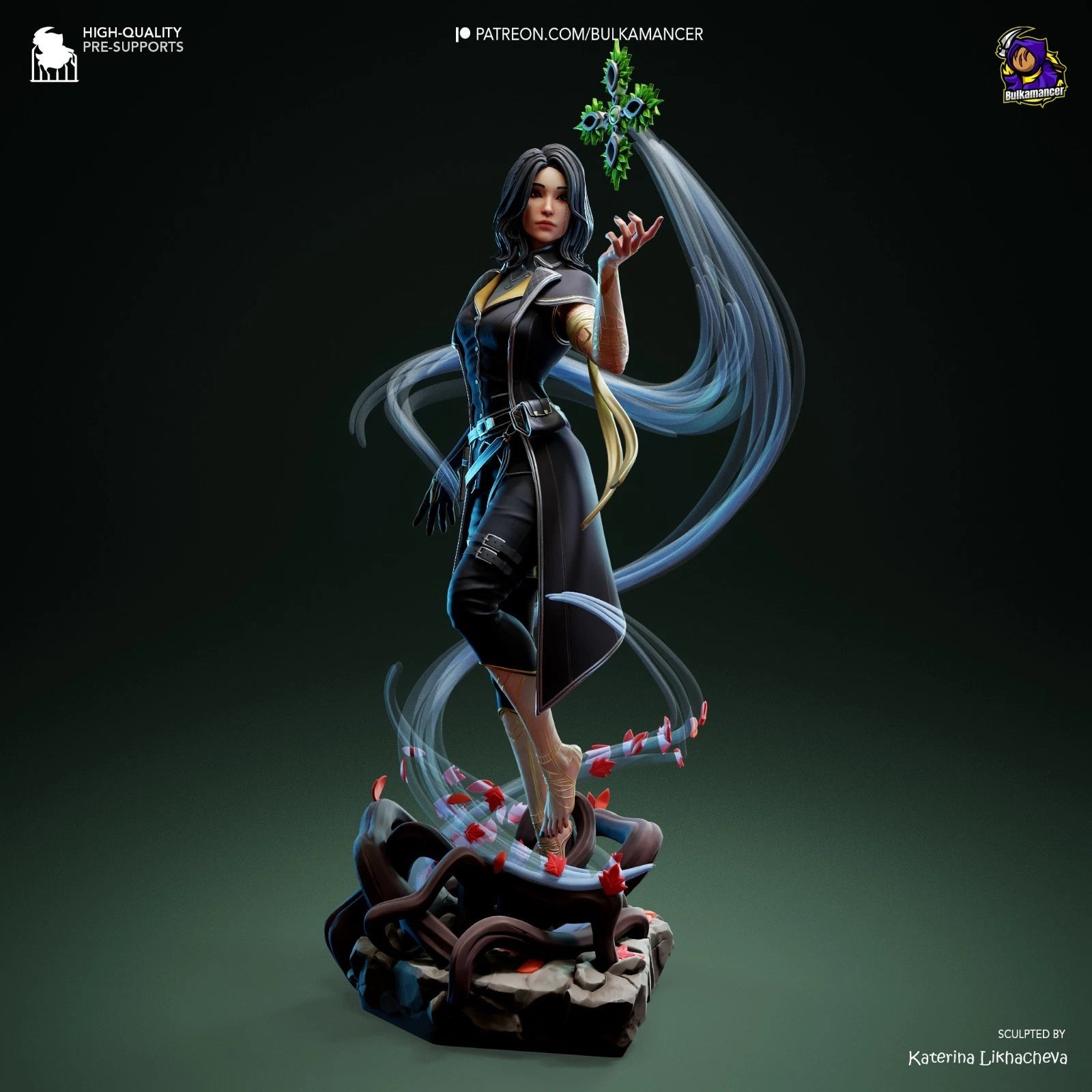 Bulkamancer Sculpts  Lune Clair Obscur: Expedition 33 1/8TH Statue Unpainted