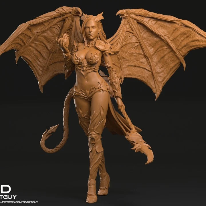 3dArtGuy- Succubus 32mm Miniature