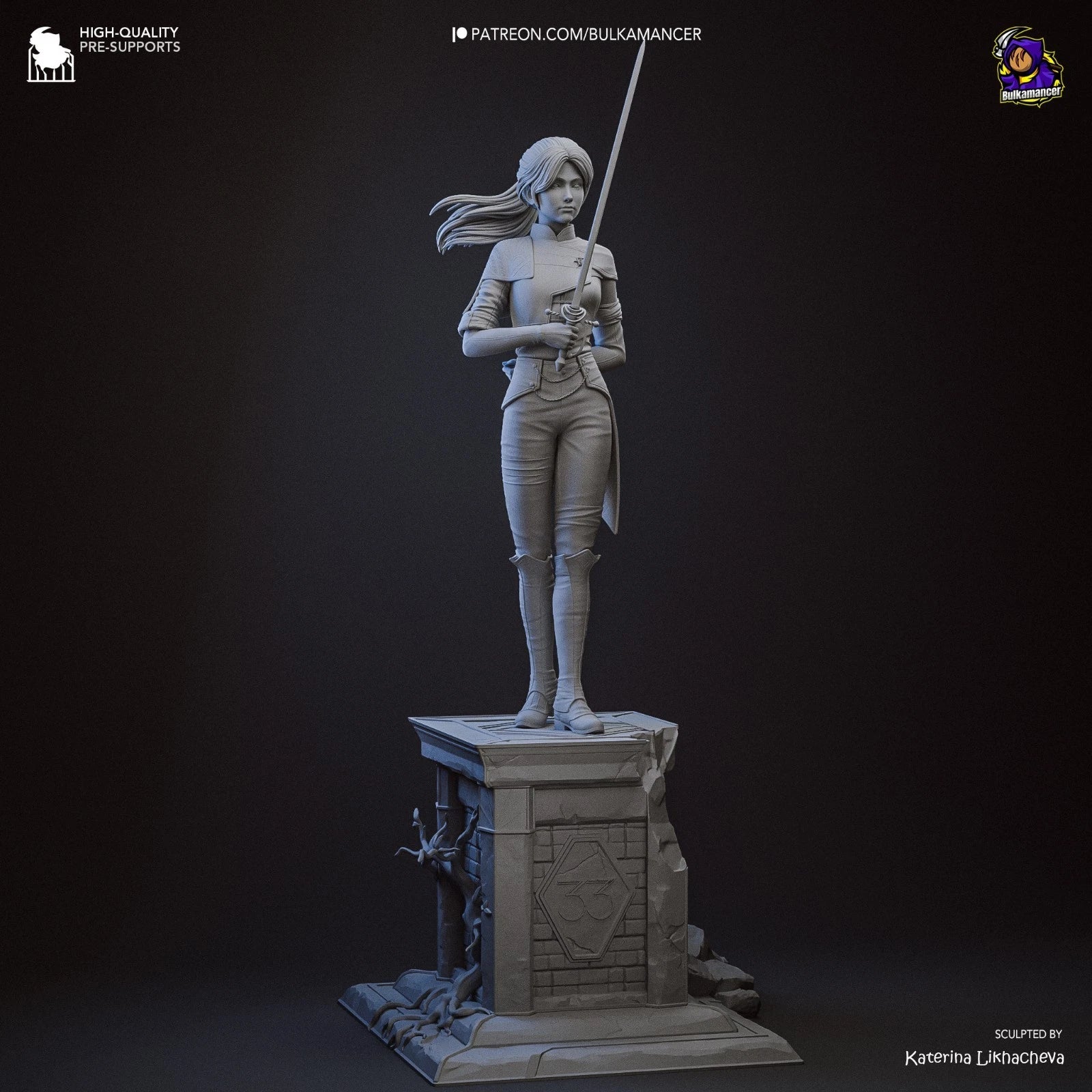 Bulkamancer Sculpts Clair Obscur: Expedition 33 1/8TH Statue