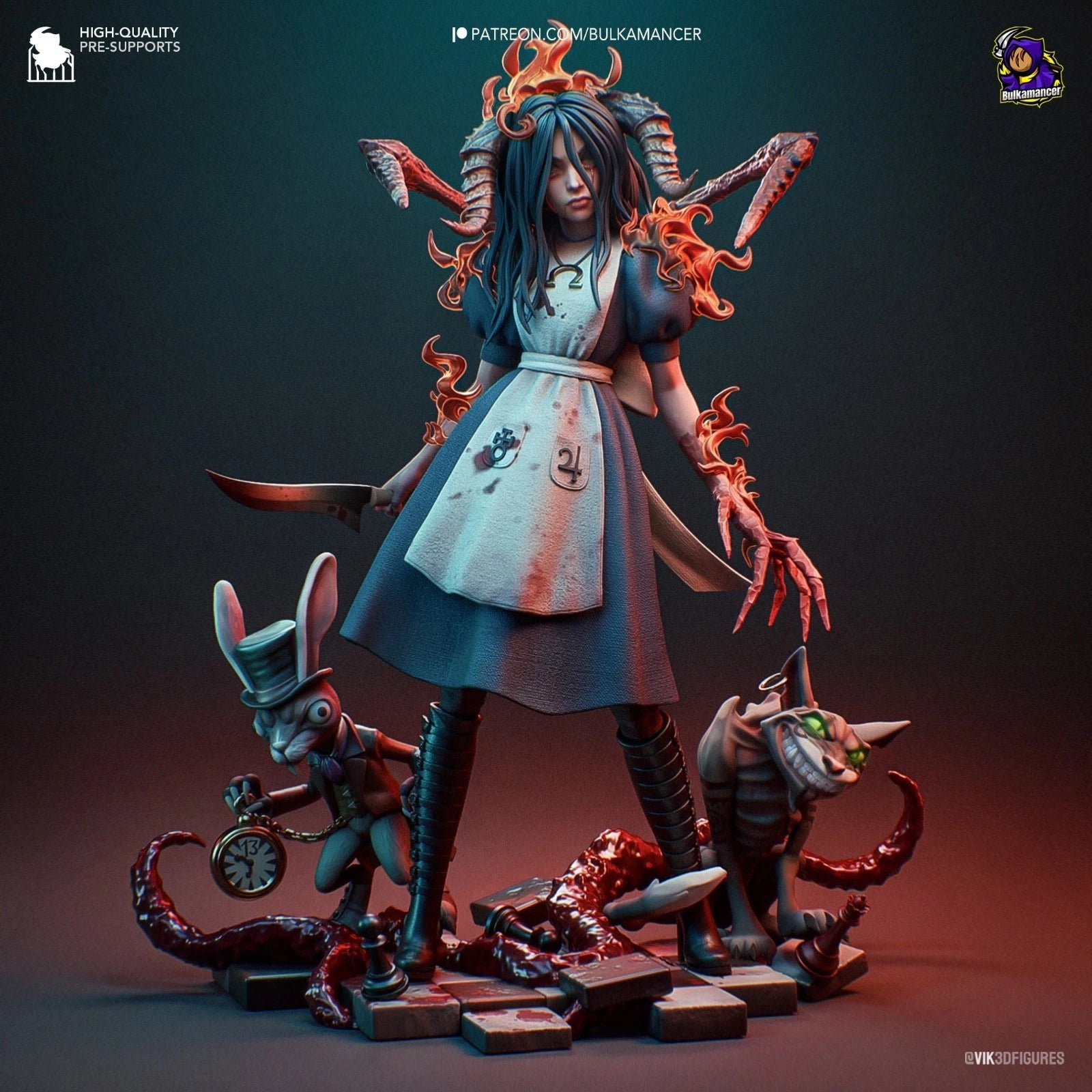 Bulkamancer Sculpts American Mcgee Alice 1/8TH Statue