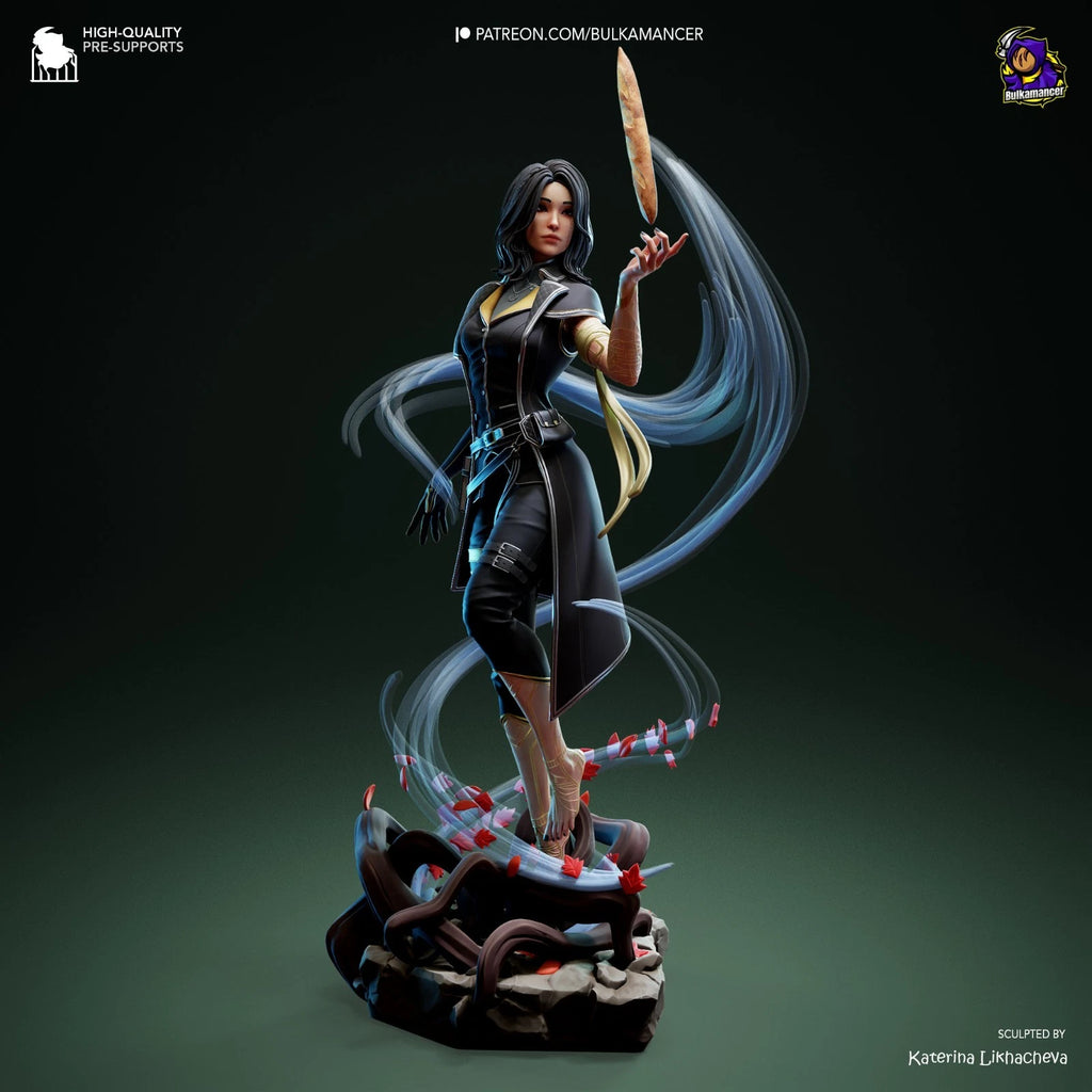 Bulkamancer Sculpts  Lune Clair Obscur: Expedition 33 1/8TH Statue Unpainted