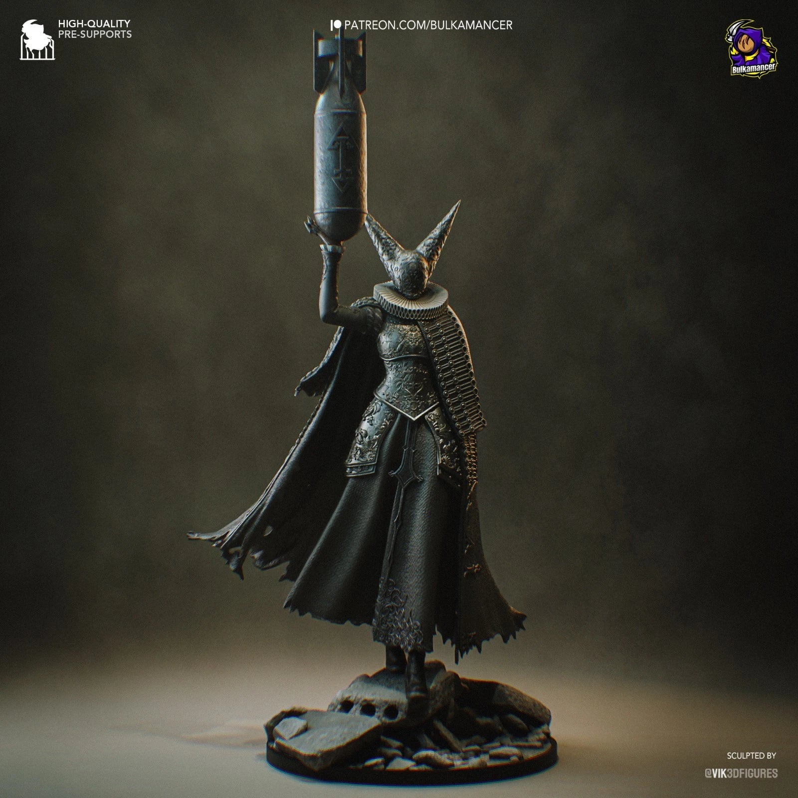 Bulkamancer Sculpts Bomb Witch 1/8TH Statue Unpainted