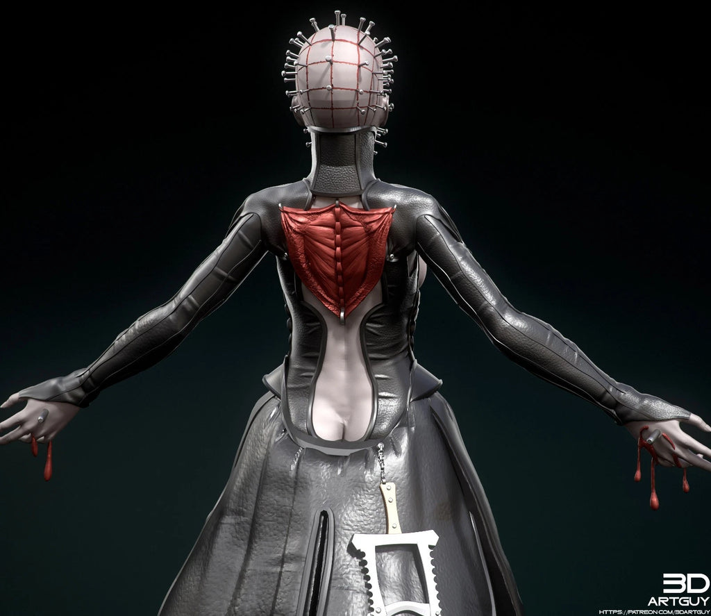 3dArtGuy- Hell Priestess 50mm